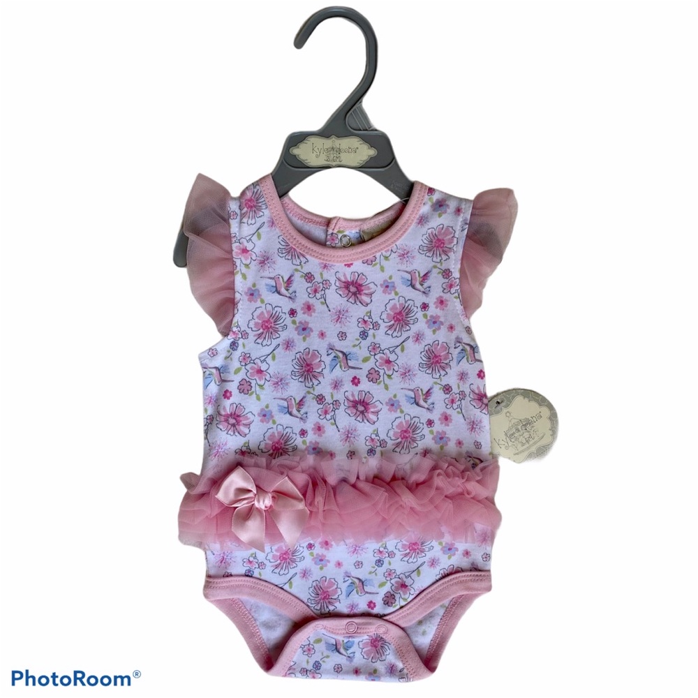 NWT Kyle & Deena Baby Girl Tutu Bodysuit Size 3-6M